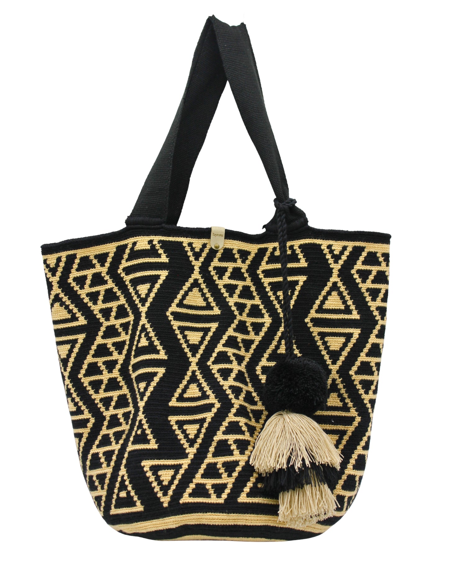 Oro negro - Tayrona Large Tote
