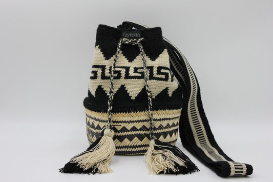 Tayrona Straw Weave - Ebony Mosaic