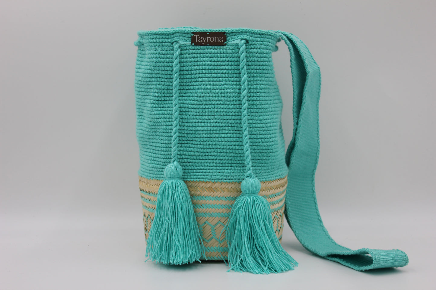 Tayrona Straw Weave - Aqua Breeze