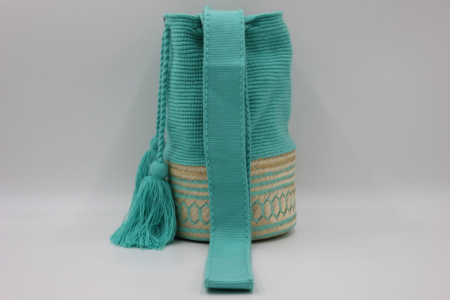Tayrona Straw Weave - Aqua Breeze