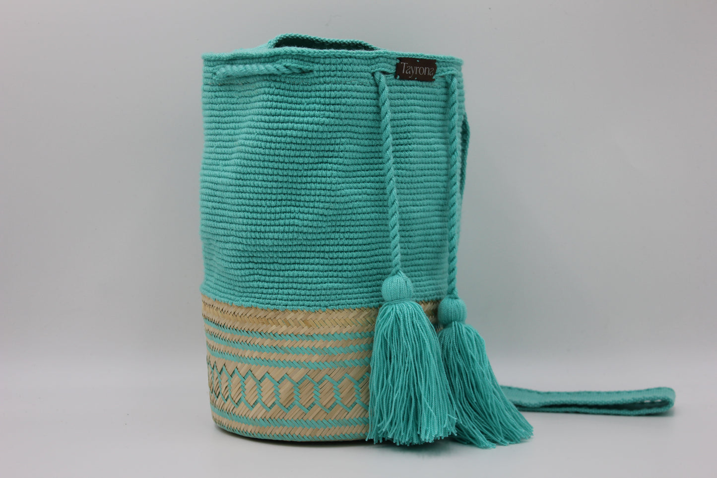 Tayrona Straw Weave - Aqua Breeze