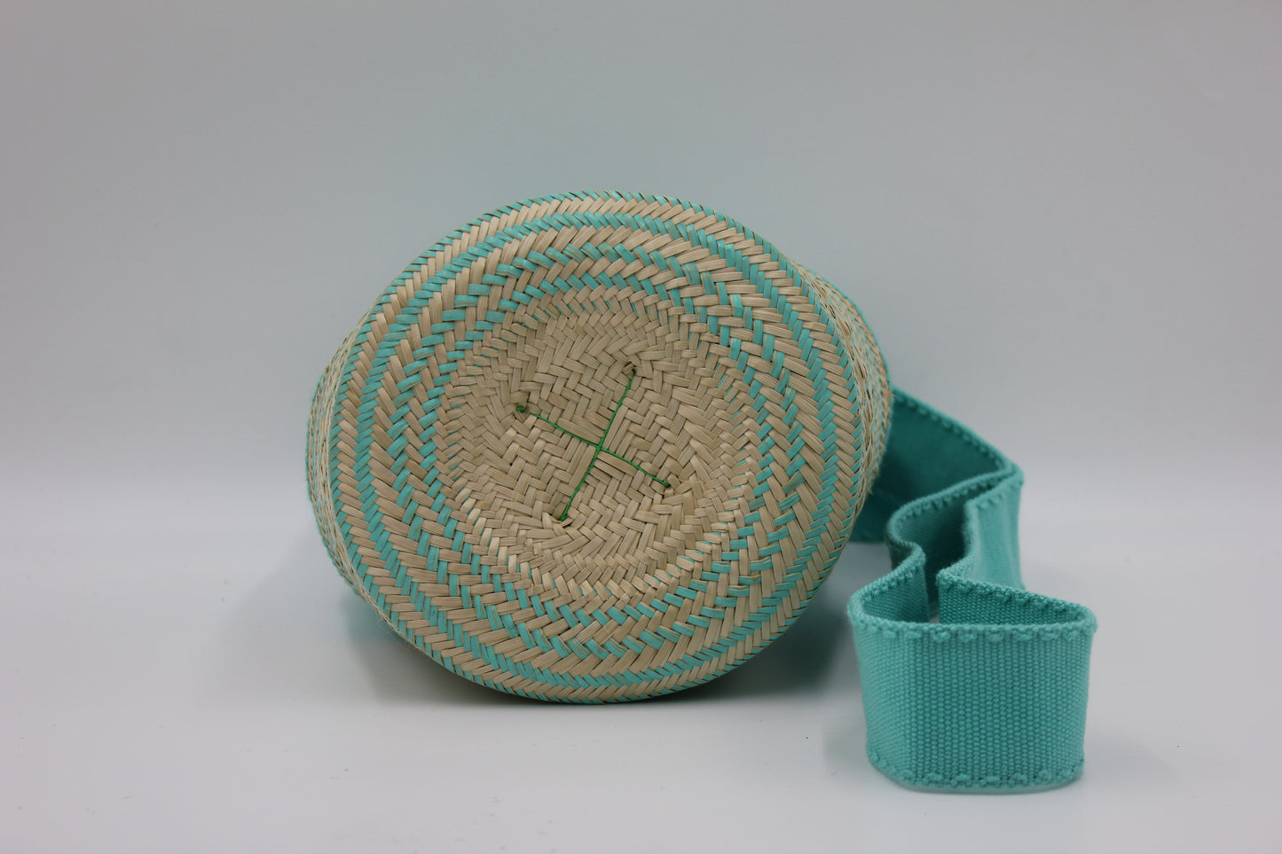 Tayrona Straw Weave - Aqua Breeze