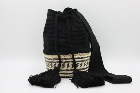 Tayrona Straw Weave - Black