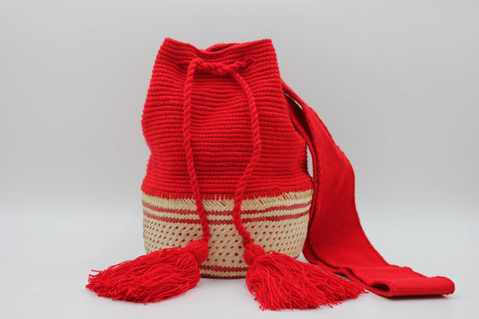 Tayrona Straw Weave - Red