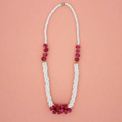 Tayrona Stone Necklace - Ruby